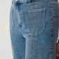 High Waist Cropped Jeans