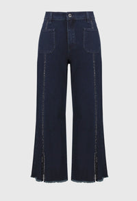 High Waist Cropped Jeans