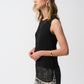 Mesh Panel Sleeveless Top