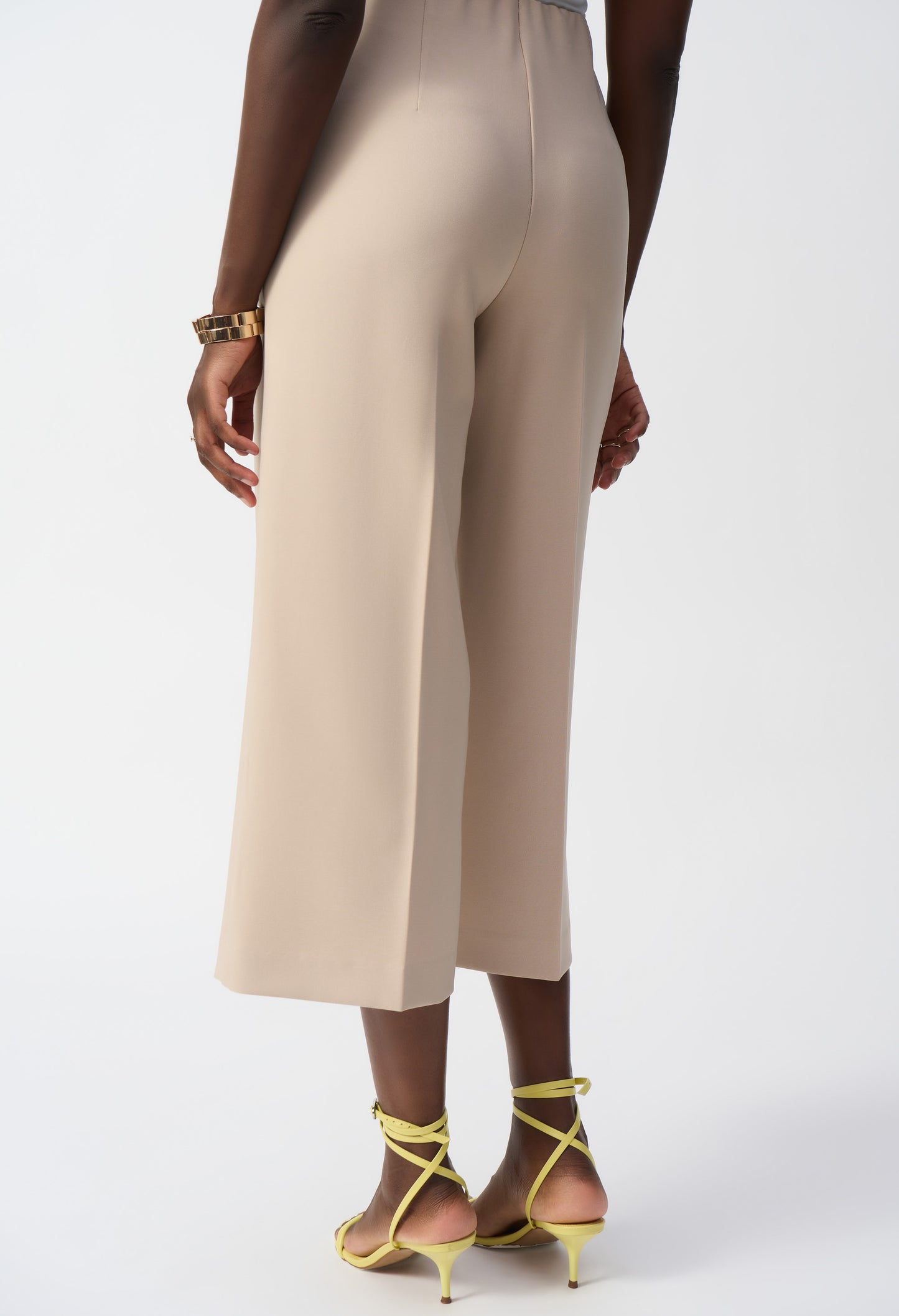 Pleated High-waisted Trousers