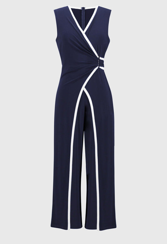 Formal Sleeveless V-neck Jumpsuit